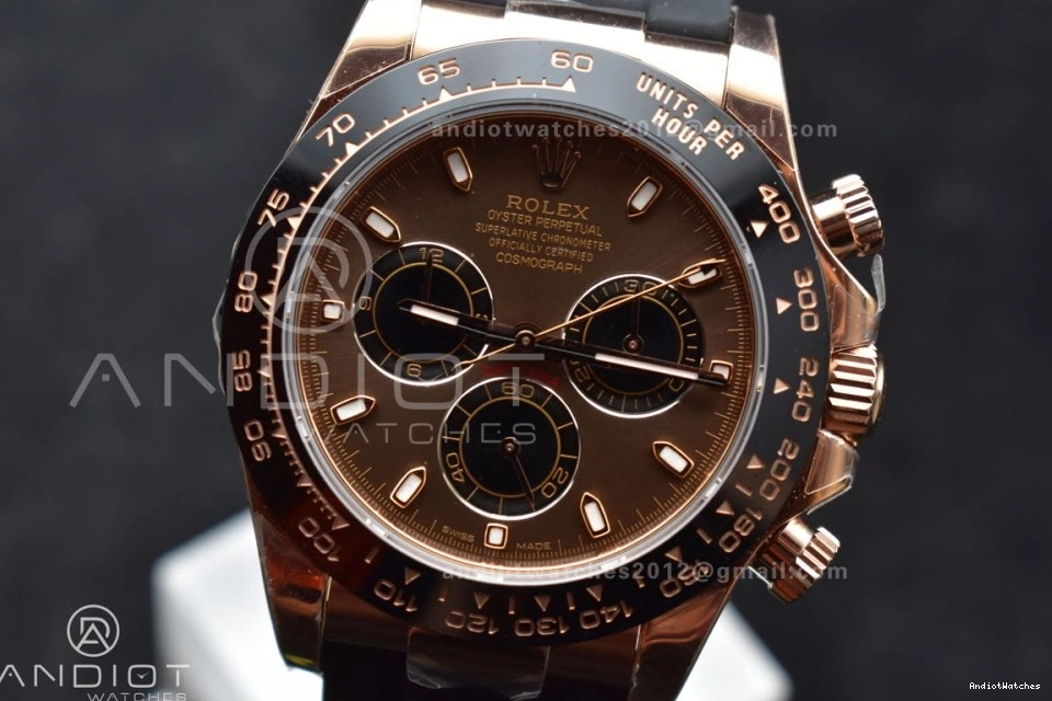 Daytona 749 Edition (Gain Best Oyster-flex on ZF 116515 SH4130 Dial 1:1 Strap Chocolate Weight) DailyWear Black LN 0407